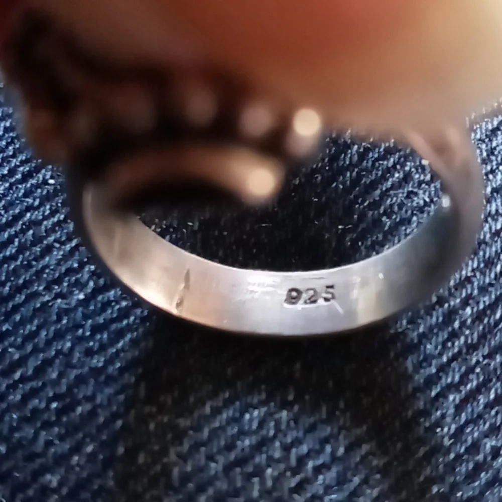 Sterling Silver Carnelian Ring - Picture 4 of 4